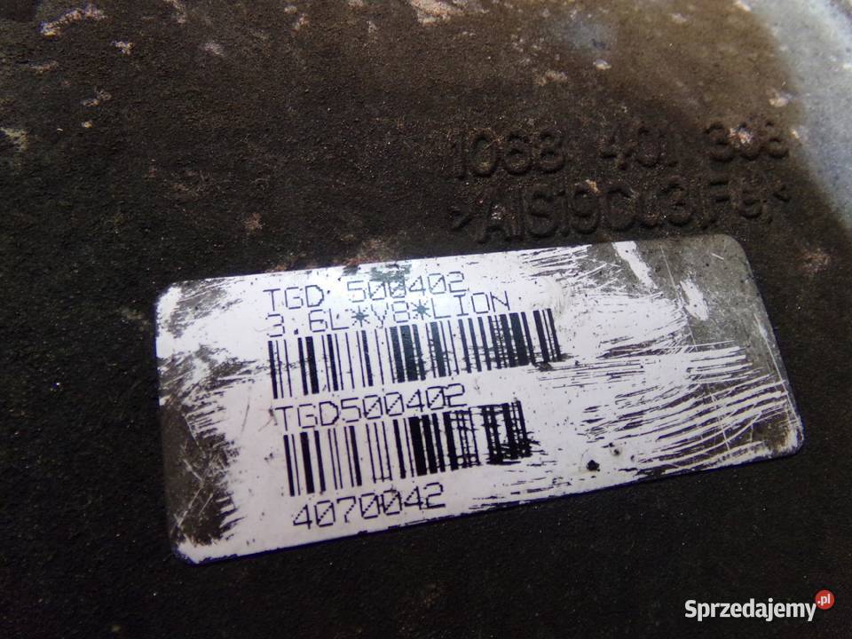 RANGE ROVER VOGUE L322 36 V8 TD 08r skrzynia Suków