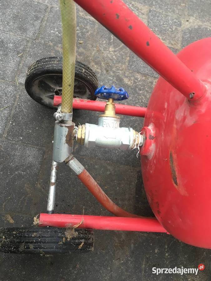 MOBILNA PIASKARKA SYFONOWA Z ZASOBNIKIEM 38 Żelechów