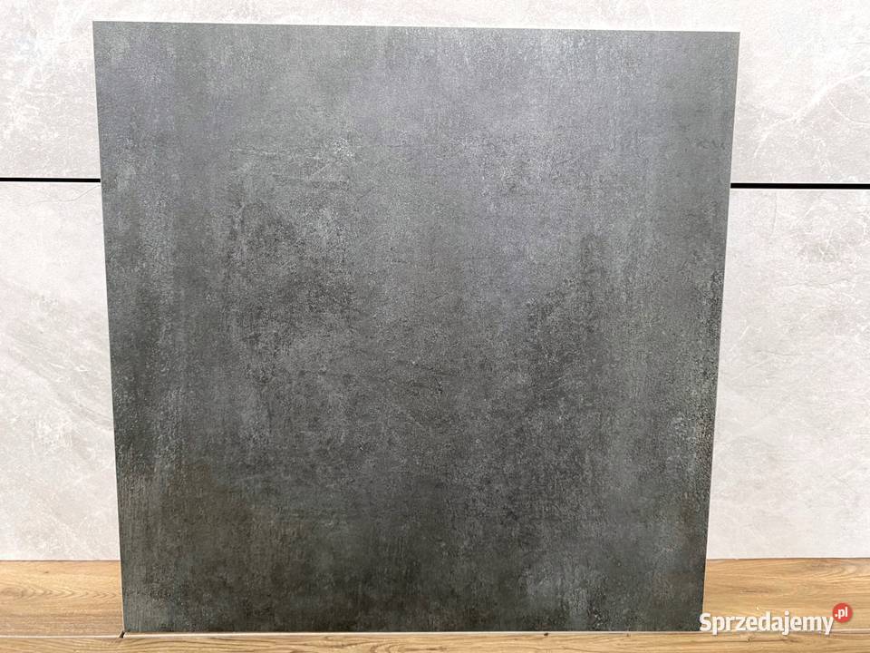 Twardy mocny gres mrozoodporny 60x60 szary Łask