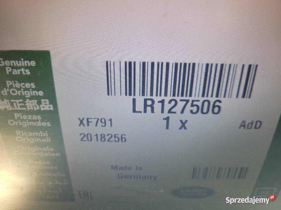 CZUJNIK NOX RANGE ROVER LR127506 LK625J299BC Części samochodowe mazowieckie Radom