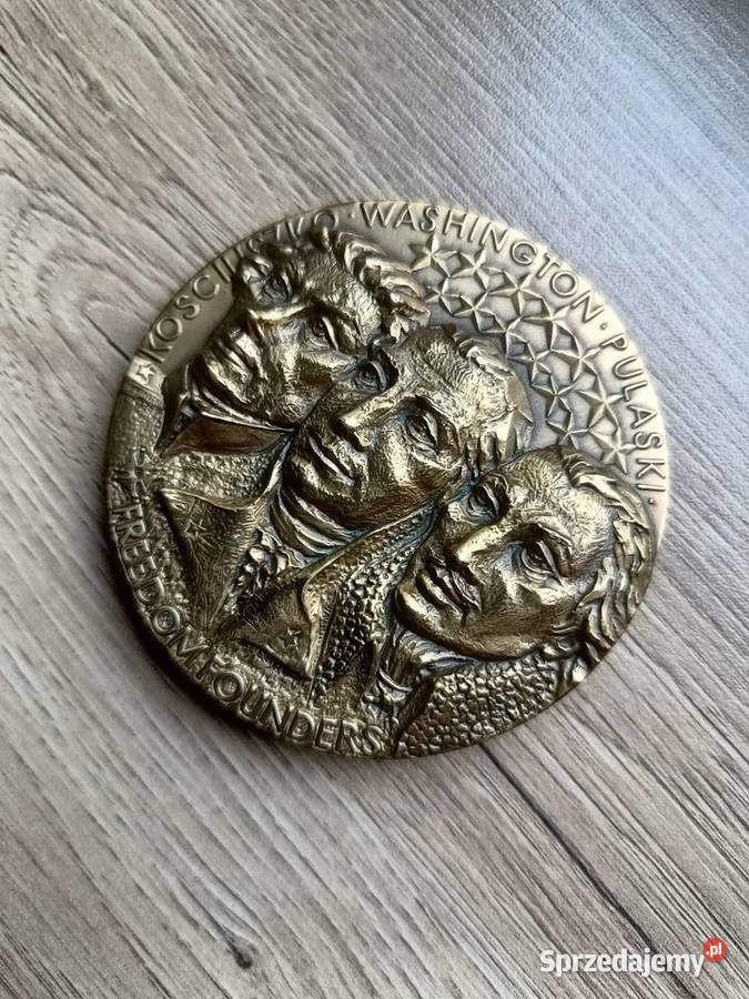 Medal 200 Rocznica Rewolucji w USA Rzadki medal Annopol