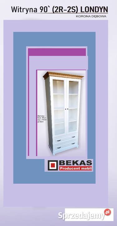 Biała Witryna 90 Londyn Bekas Korona Dębowa