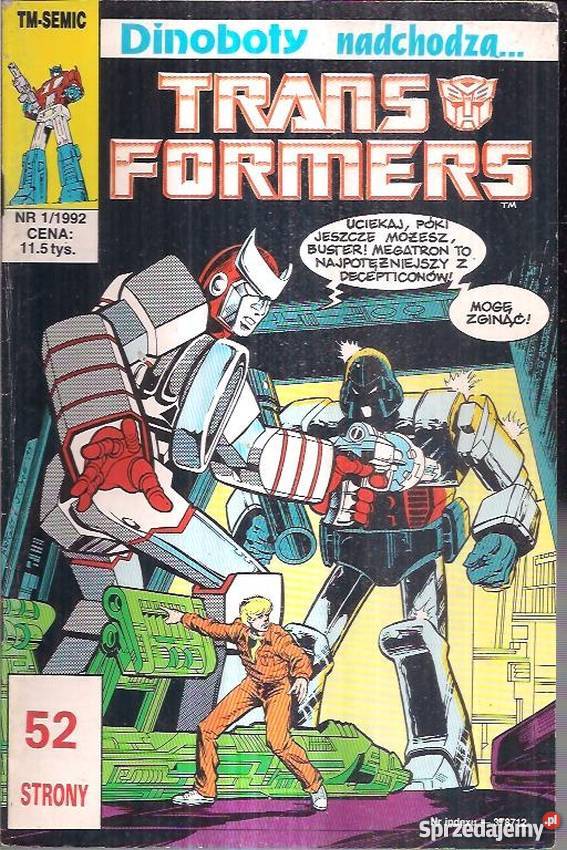 TRANSFORMERS SZKOŁA WALKI Książki i Podręczniki Piła