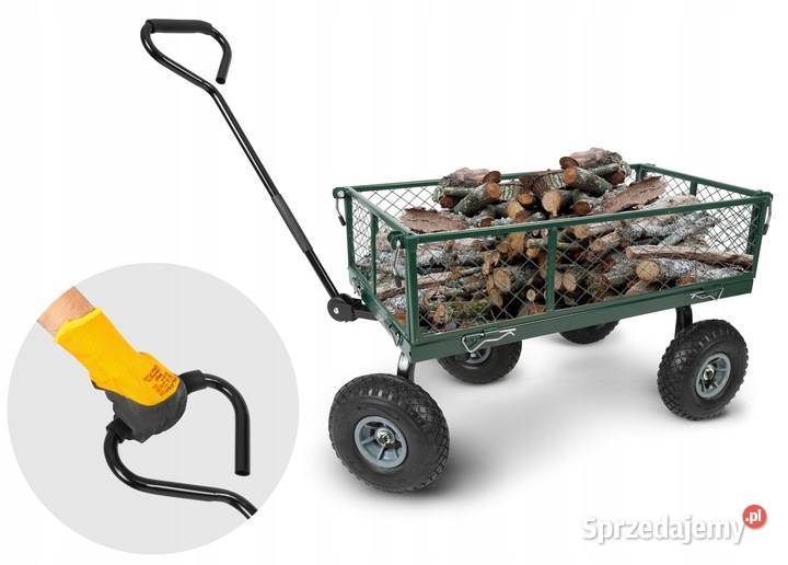 WÓZEK OGRODOWY TRANSPORTOWY PRZYCZEPKA TACZKA Poznań
