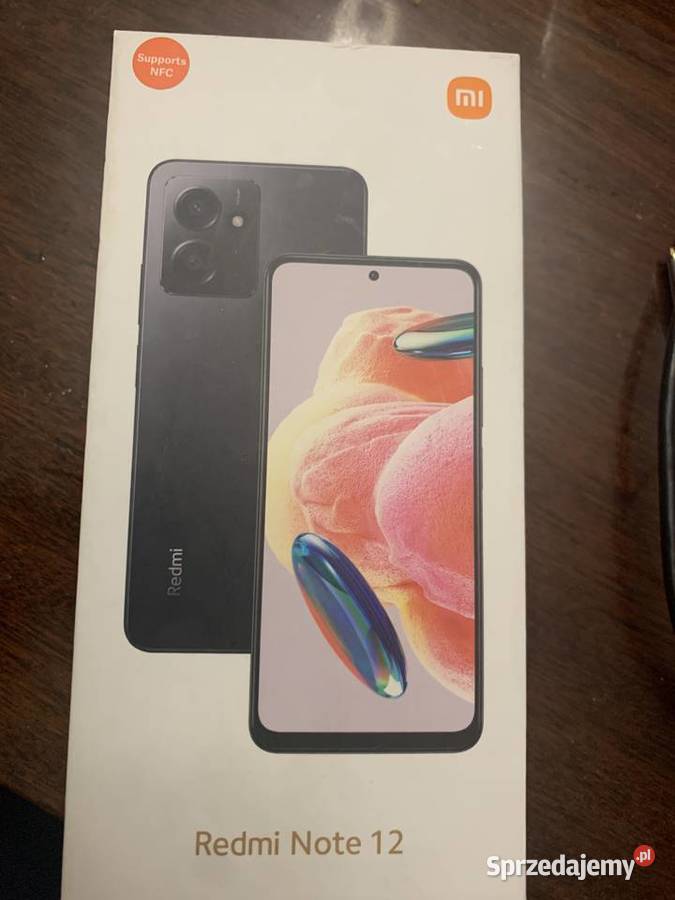 REDMI NOTE 12 ONYX GREY nowy Katowice