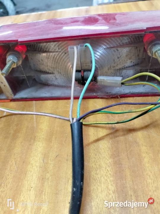 Tylna lampa skuter Derbi vamos łódzkie Łubno