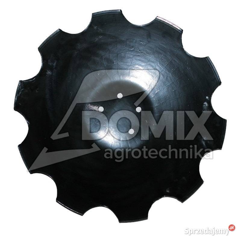 Talerz uzębiony 610x5mm 5otw prosty pod piaste Kawnice