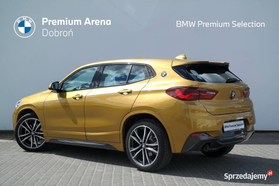 BMW X2 sDrive18i M Sport Galvanic Gold Panorama nieuszkodzony