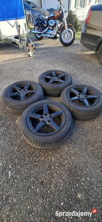 Alufelgi ACE ALLOY 205 55 R16 5x112 Czarne Błoto