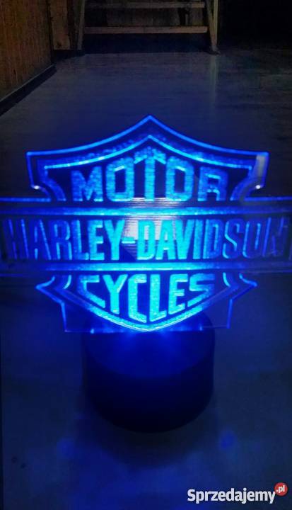 Lampka led 3d Harley Davidson Motor śląskie Czechowice-Dziedzice