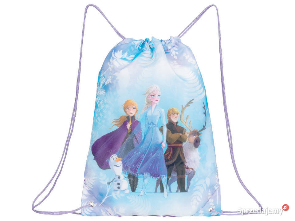 frozen worek na butyszkolny worek z frozen elsa Opole