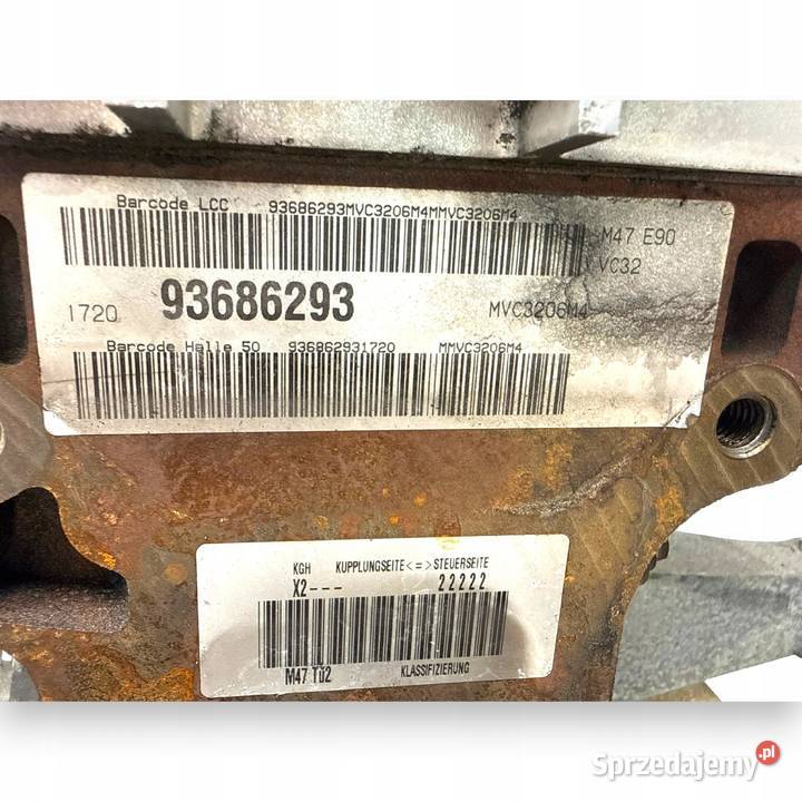 SILNIK M47D20 BMW E90 E91 20 D DIESEL 204D4 Chełm