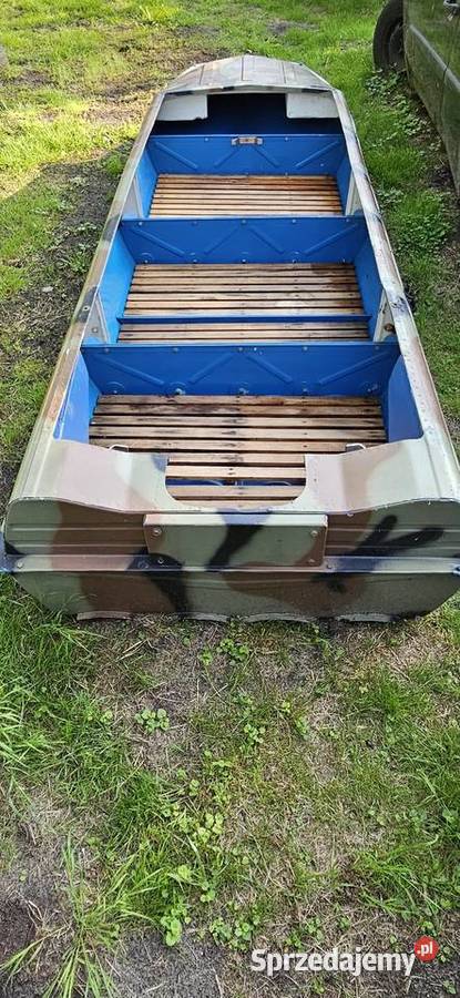 wędkarzaNa rybyProfesjonalAluminiowaŁódź łódka Barlinek