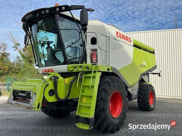 Kombajn zbożowy Claas Lexion 750 4x4 heder V770 dolnośląskie Nowa Ruda sprzedam