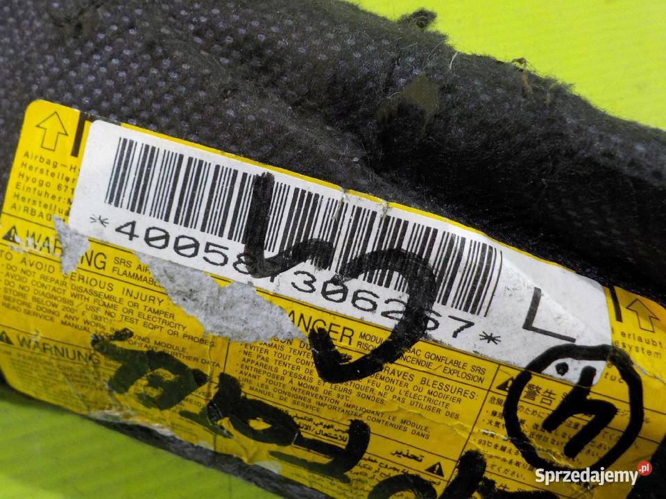 OUTLANDER II 07 AIRBAG poduszka fotela lewa osobowe Poduszki powietrzne Suków