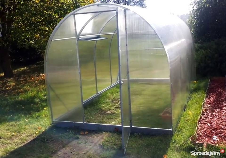 Szklarnia Popular 84m2 wymiar 4x21m poliwęglan Warszawa