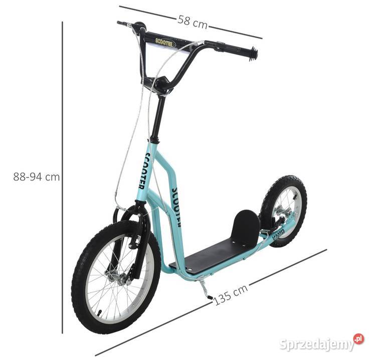 Hulajnoga miejska dzieci opony pneumatyczne małopolskie