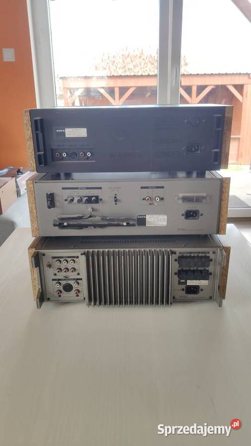 Wieża stereo Sony vintage TAF5A STA4L TCK2A Kościan