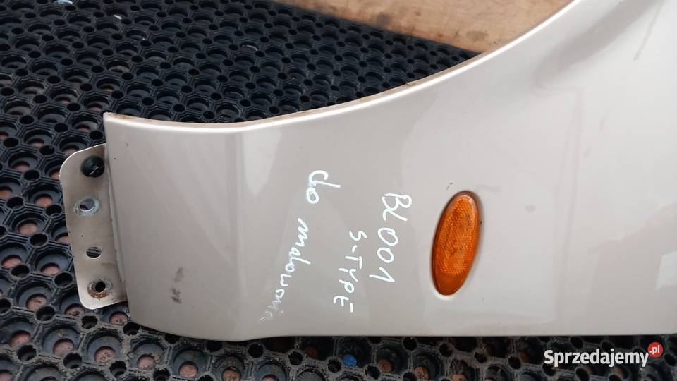JAGUAR STYPE BŁOTNIK PRZÓD LEWY GDM Błotniki Zbierkowo