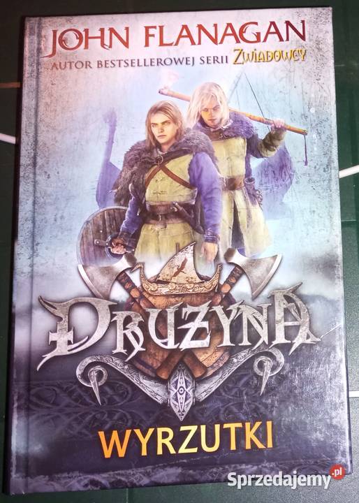 John Flanagan autor serii Zwiadowcy Drużyna podkarpackie