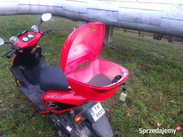 Skuter zipp steed 50 w stanie idealnym z malym Kielce sprzedam