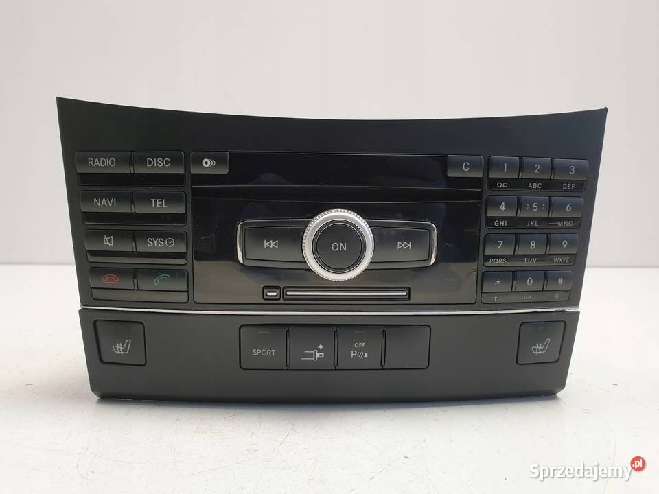 Mercedes W207 C207 RADIO NAWIGACJA A2129008404 Rudka