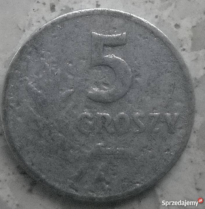 POLSKA5 GROSZY1962 r bzAL Legionowo