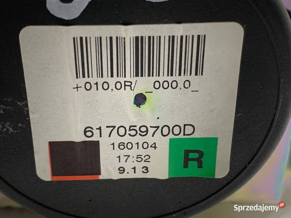 PAS BEZPIECZEŃSTWA PRAWY PRZÓD MINI COUNTRYMAN osobowe Pasy bezpieczeństwa