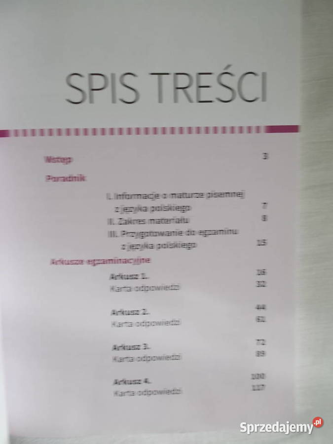 Arkusze maturalne Jęzpolski seria OldSchool Poznań