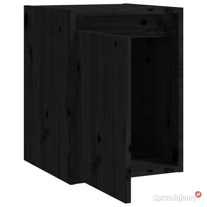 Szafki ścienne 2 czarne 30x30x40 drewno sosnowe mazowieckie