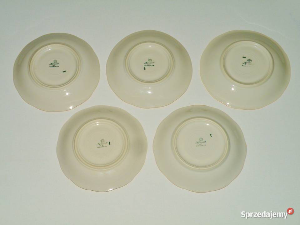 5 spodków porcelanowych Koenigszelt Jaworzyna kujawsko-pomorskie Bydgoszcz