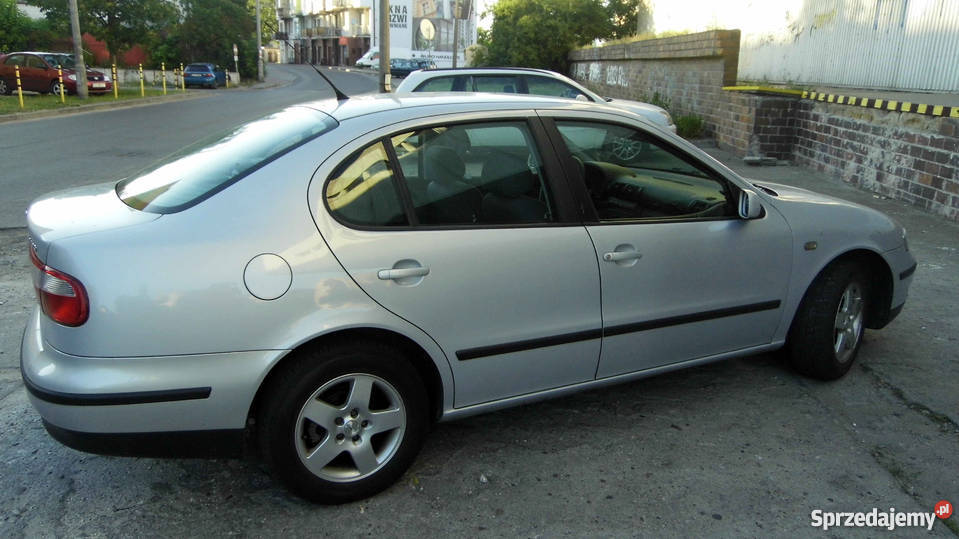 Seat Toledo II 1999 16 srebrny w stanie nieuszkodzony Toledo