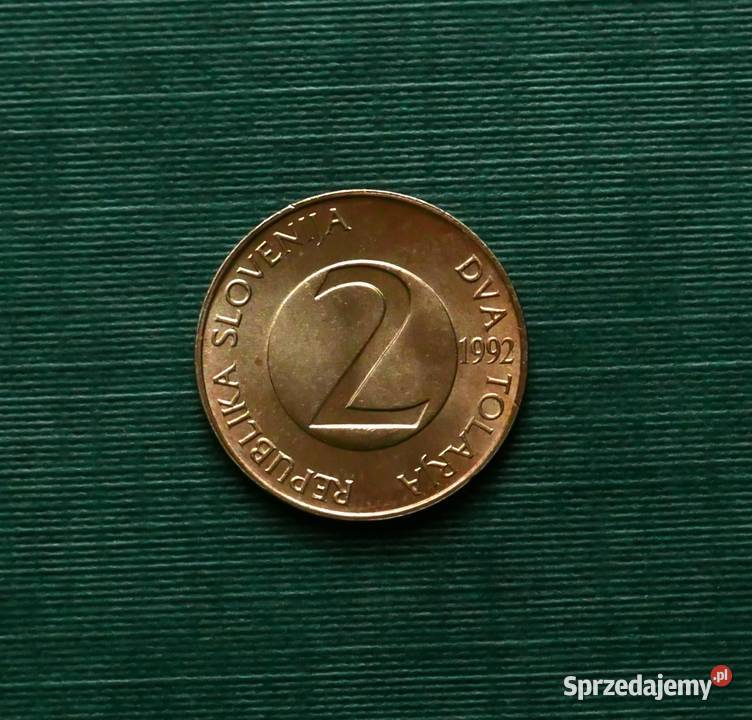 SŁOWENIA 2 tolary 1992r Gliwice