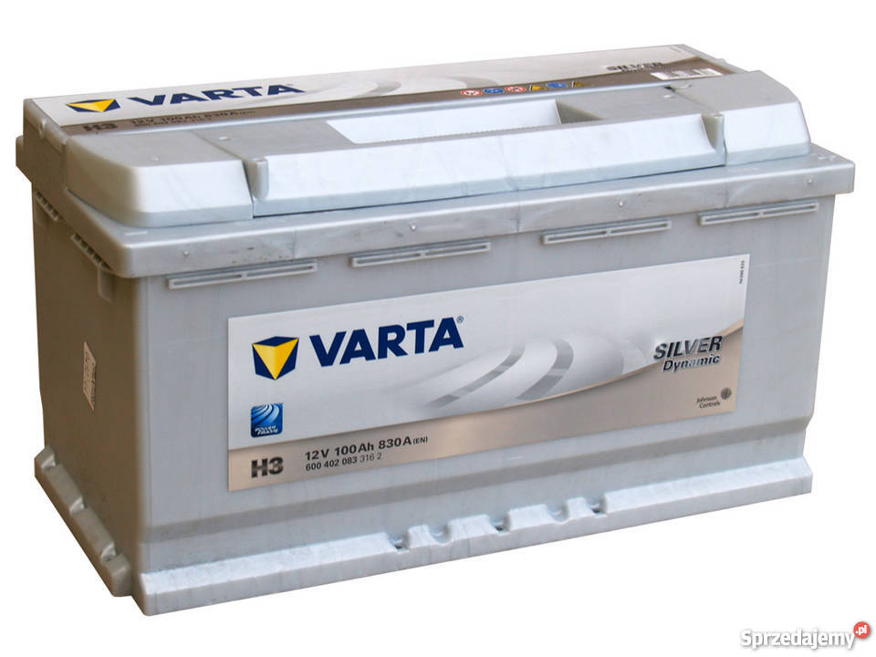 Akumulator VARTA SILVER 100Ah830A H3 osobowe Układ elektryczny podlaskie Białystok