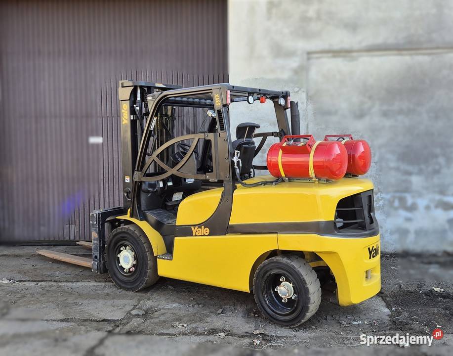 Yale 5500 2019r POZYCJONER wózek widłowy leasing Wózki widłowe Rybnik