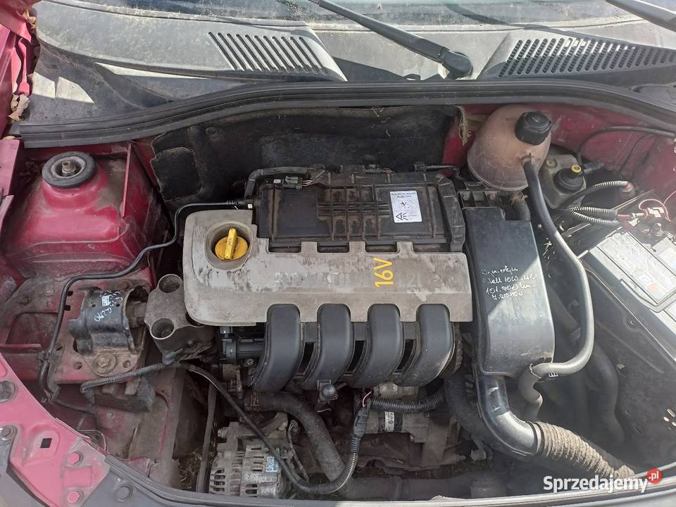 Silnik Clio 12 16 v sprawny wielkopolskie sprzedam