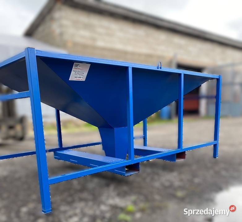 Kosz Zasypowy Bufor przyjęciowy do big bag Niedrzew Pierwszy