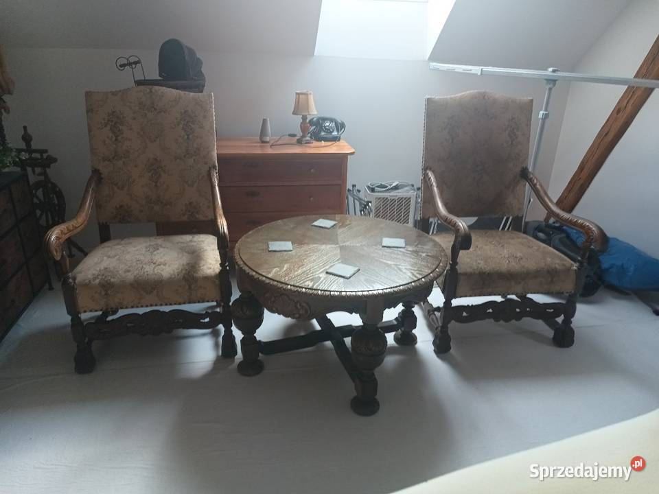Fotelestolik kawowy sprzedam