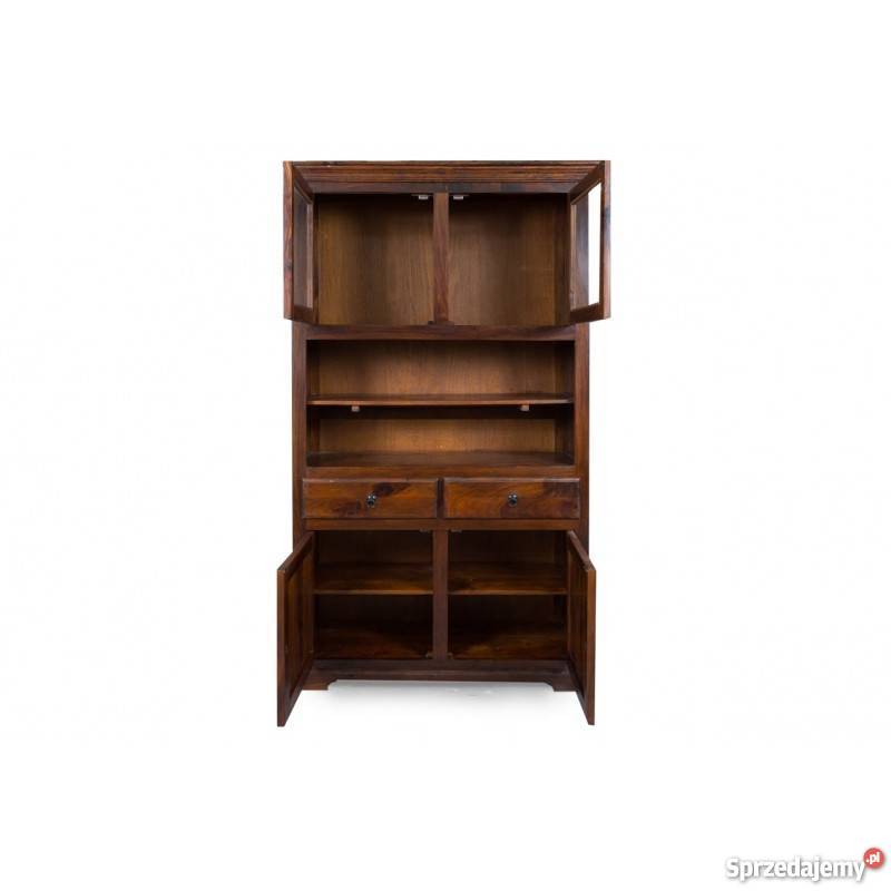 Meble indyjskie przeszklony kredens RD116A Szafy, regały, półki Warszawa