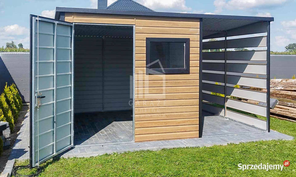 Schowek domek ogrodowy 2x2 m wiata drzwi okno Wrocław sprzedam