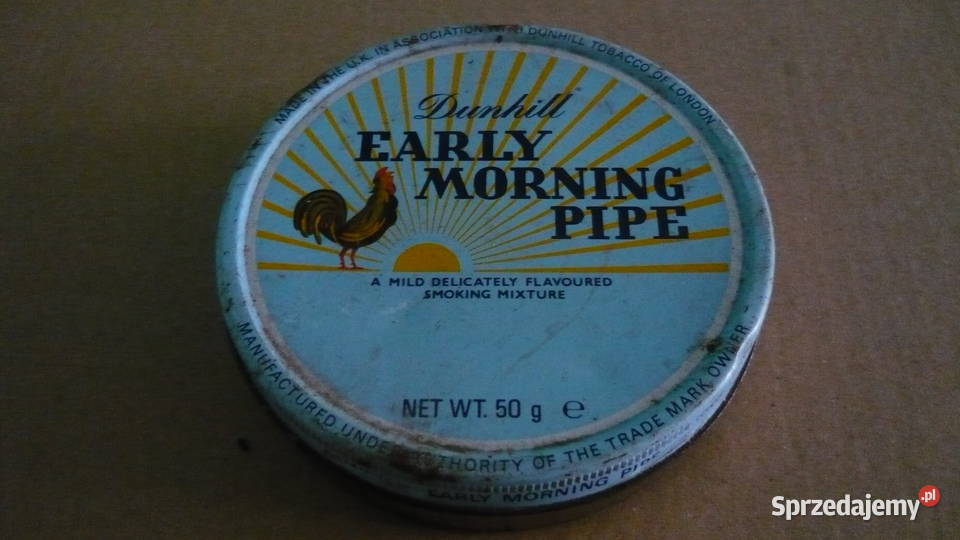 Pudełlko tytyoniu Dunhill Early Morning Pipe box podlaskie sprzedam