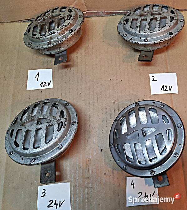 Sygnał dźwiękowy sygnały BELMA 12 V 24 V Ostrów Wielkopolski sprzedam