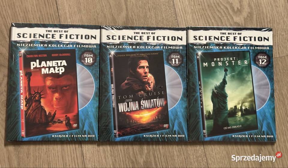 Best of Science Fiction książka i film DVD nowe Warszawa