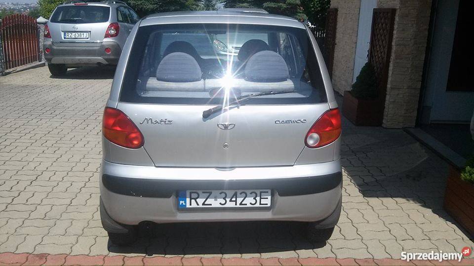 Daewoo Matiz Srebrny kupiony w Polsce Rzeszów