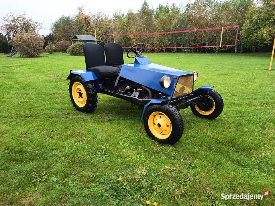 Traktorek Sam fiat 126p samoróbka buggy mazowieckie Jedlińsk