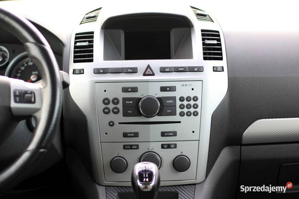 Opel Zafira OPC Line 18 Benzyna 140 RECARO 7 poduszka powietrzna Zafira Oleśnica