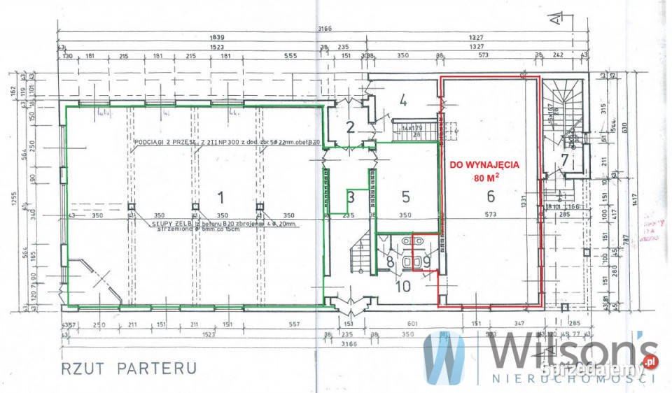 Lokal 80m Warszawa handlowo-usługowy