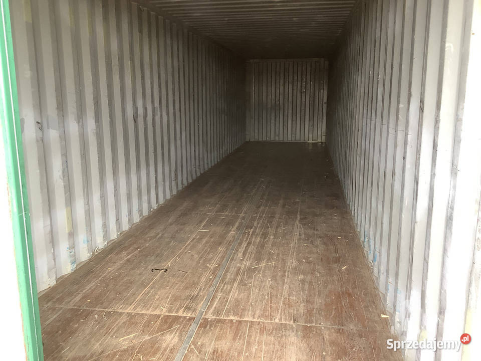 Kontener morski 40 DVHC 12 metrowy magazyn