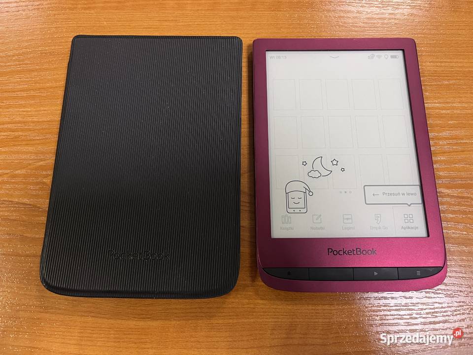 Czytnik PocketBook Touch Lux 5 8 GB 6 czerwony Tablety i palmtopy Elbląg