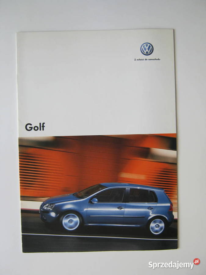 Prospekt Volkswagen Golf V sprzedam